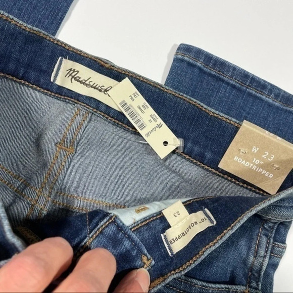 Madewell 10" High Rise Roadtripper Supersoft Jeans Playford Wash - Picture 3 of 11